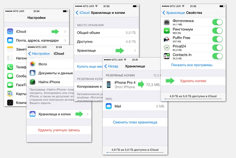 Как вернуть все фото из icloud назад на телефон