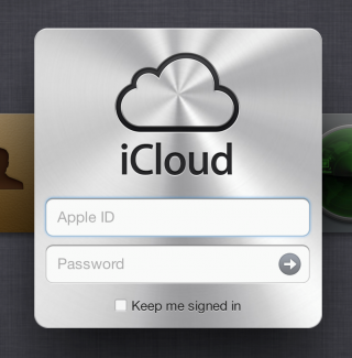 Вход в iCloud